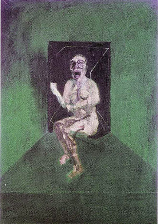 电影《战舰波将金号》中的护士研究 Study for the Nurse in the film ‘Battleship Potemkin’ (1957)，弗朗西斯·培根