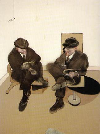 两个坐着的人物 Two Seated Figures (1979)，弗朗西斯·培根