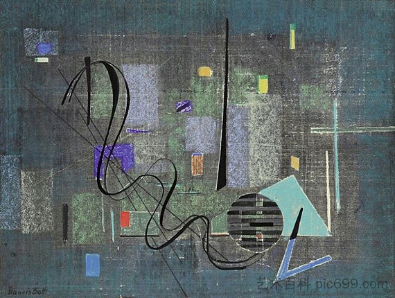 抽象化 Abstraction (1951)，弗朗西丝·鲍特