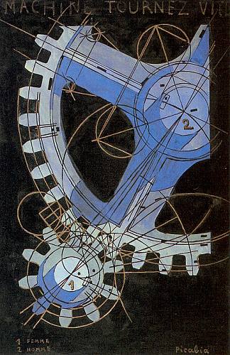 机器快速转动 Machine Turn Quickly (1917)，弗朗西斯·毕卡比亚