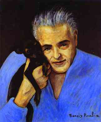 自画像 Self-Portrait (1946)，弗朗西斯·毕卡比亚