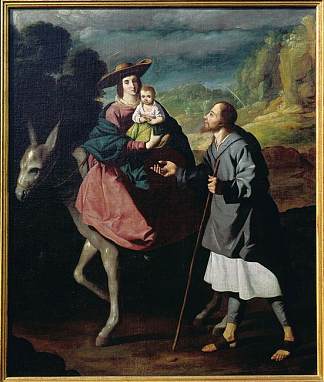 飞往埃及 Flight into Egypt，弗朗西斯柯·德·苏巴朗