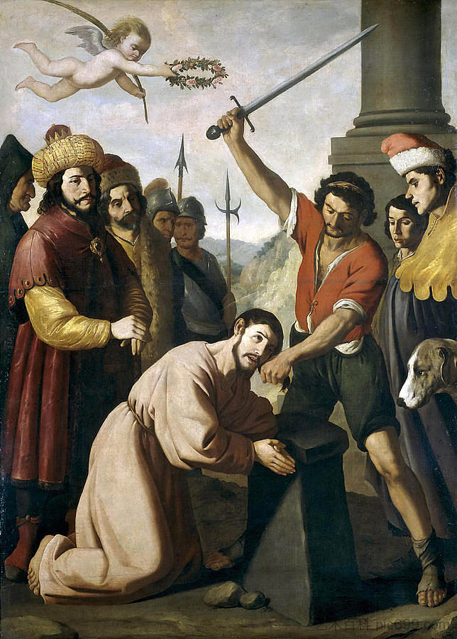 圣詹姆斯殉难 Martyrdom of Saint James，弗朗西斯柯·德·苏巴朗