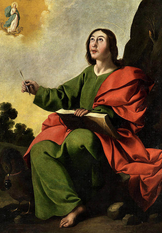 约翰启示录 Revelation of John，弗朗西斯柯·德·苏巴朗