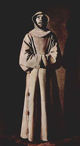 圣弗朗西斯 St. Francis (c.1645)，弗朗西斯柯·德·苏巴朗