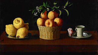 静物画 Still Life (1633)，弗朗西斯柯·德·苏巴朗