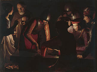 否认圣彼得 The Denial of Saint Peter (1650)，弗朗西斯柯·德·苏巴朗