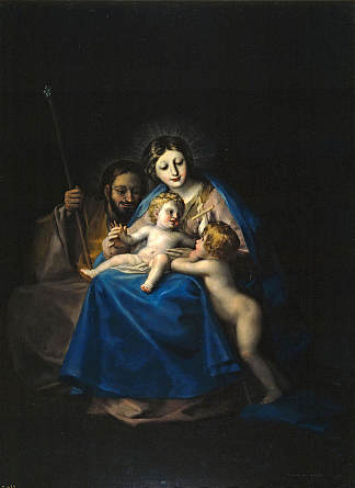 神圣家族 The Holy Family (c.1780)，弗朗西斯科·戈雅