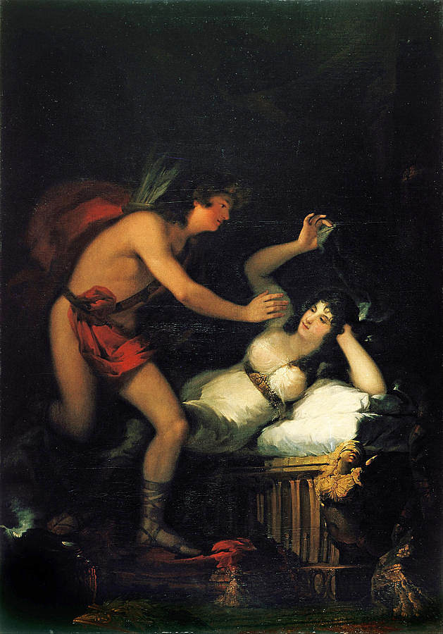 爱的寓言。丘比特和普赛克 Allegory of Love. Cupid and Psyche，弗朗西斯科·戈雅