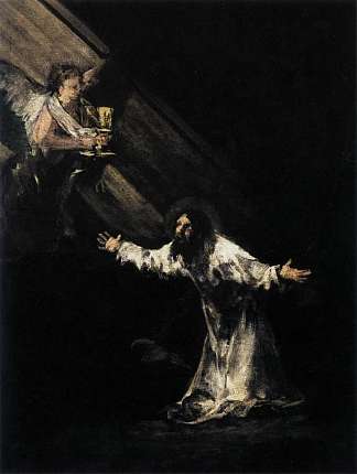 橄榄山上的基督 Christ on the Mount of Olives (1819)，弗朗西斯科·戈雅