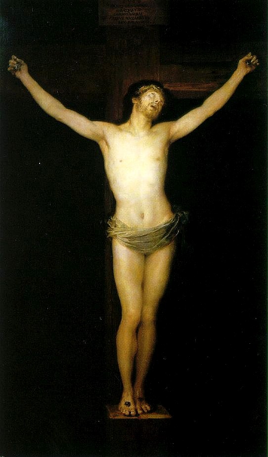 被钉十字架的基督 Crucified Christ (1780)，弗朗西斯科·戈雅