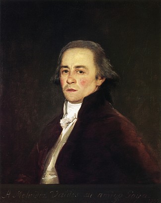 胡安·安东尼奥·梅伦德斯·巴尔德斯 Juan Antonio Melendez Valdes (1797)，弗朗西斯科·戈雅