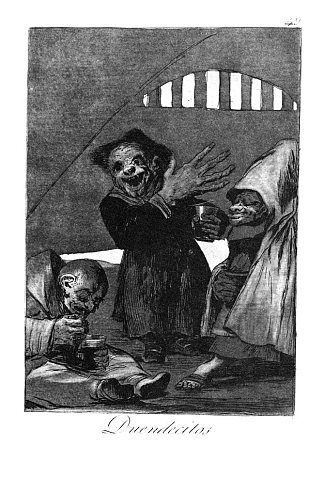 小妖精 Little goblins (1799)，弗朗西斯科·戈雅