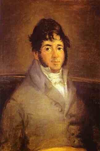 演员伊西德罗·梅克斯的肖像 Portrait of the Actor Isidro Meiquez (1807)，弗朗西斯科·戈雅