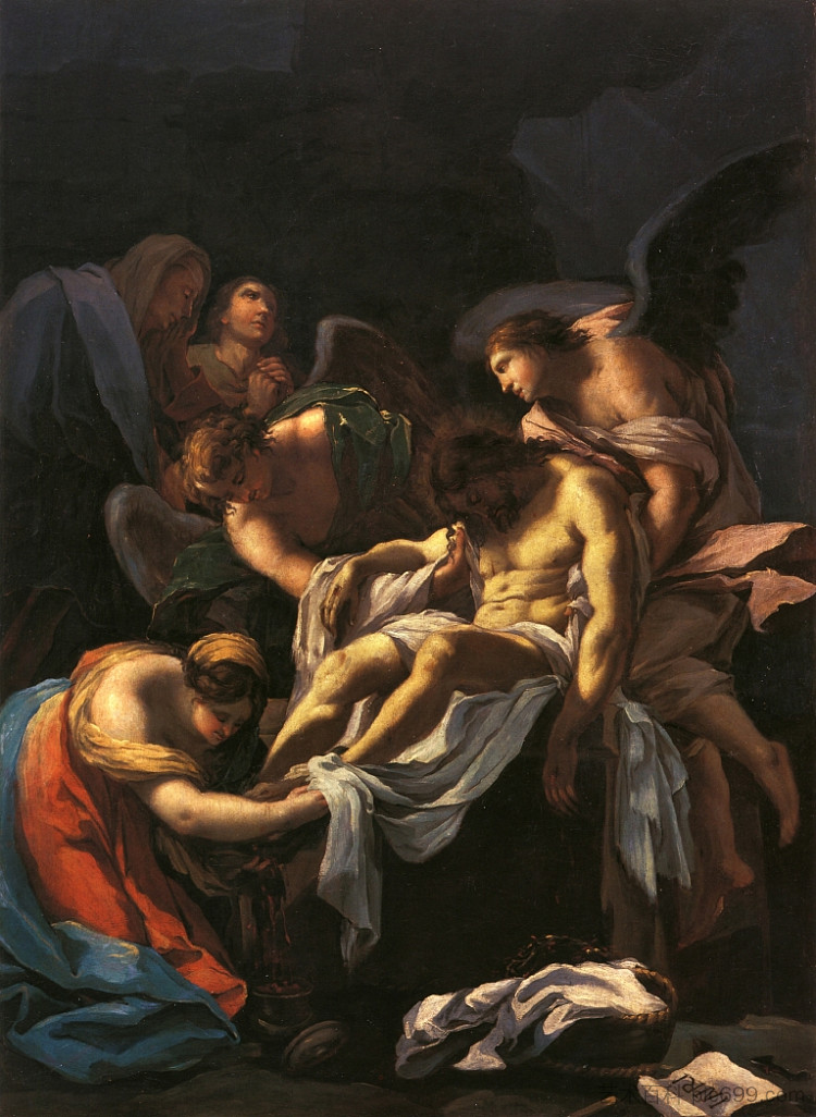 基督的葬礼 The Burial of Christ (1770 - 1772)，弗朗西斯科·戈雅