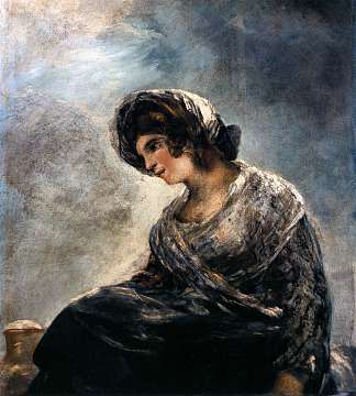 波尔多的挤奶女工 The Milkmaid of Bordeaux (1825 – 1827)，弗朗西斯科·戈雅