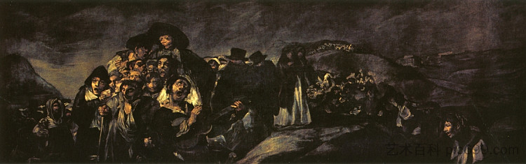 圣伊西德罗朝圣 The Pilgrimage of San Isidro (1820 - 1823),弗朗西斯科·戈雅