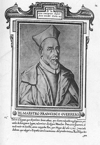 弗朗西斯科·格雷罗 Francisco Guerrero (1599)，弗朗西斯科·巴切柯