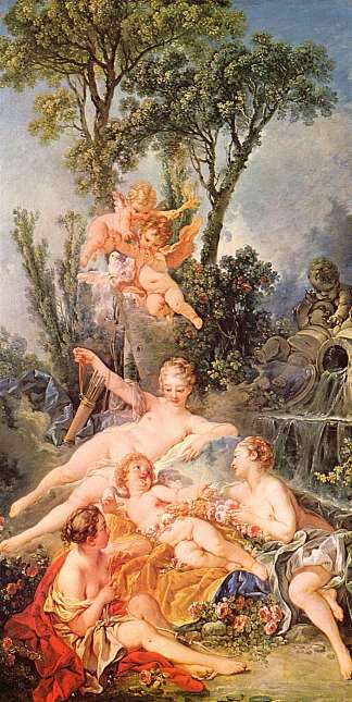 阿莫尔囚犯 Amor a prisoner (1754)，弗朗索瓦·布歇