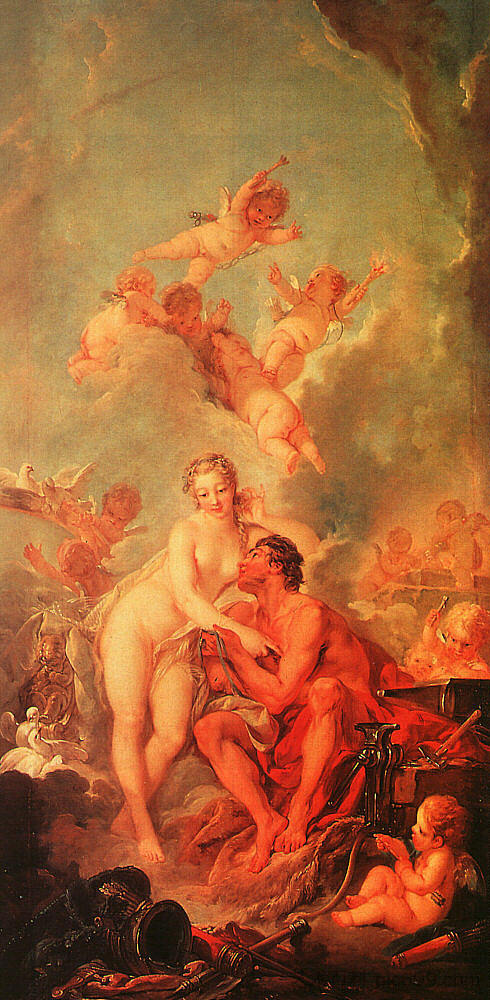 金星和火神 Venus and Vulcan (1754)，弗朗索瓦·布歇