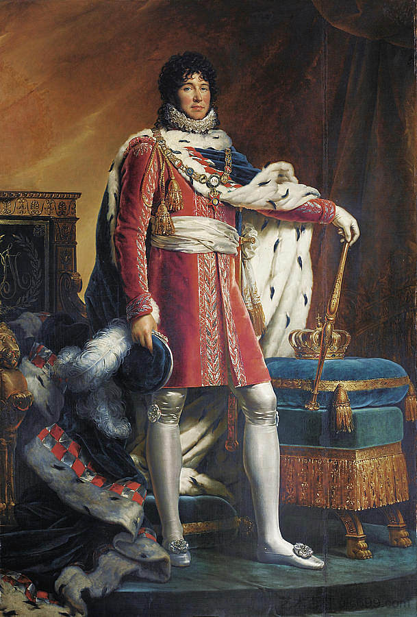 那不勒斯和两个西西里岛国王约阿希姆·拿破仑·穆拉特的肖像 Portrait of Joachim Napoleon Murat King of Naples and the Two Sicilies，弗朗索瓦·热拉尔