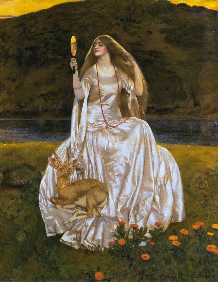 湖中的少女 The Damsel of the Lake (1924),弗兰克·卡多根·考伯