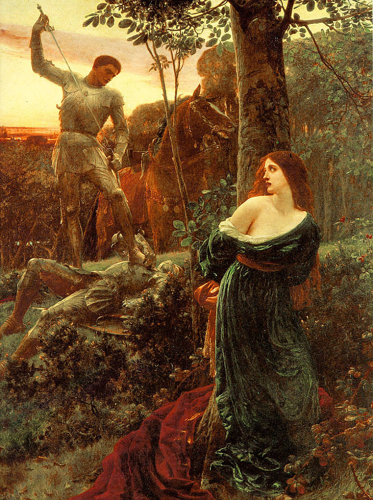 骑士气概 Chivalry (1885)，弗兰克·迪克西