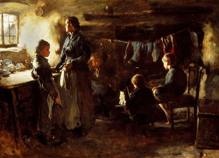 希望 Hope (1883)，弗兰克·霍尔