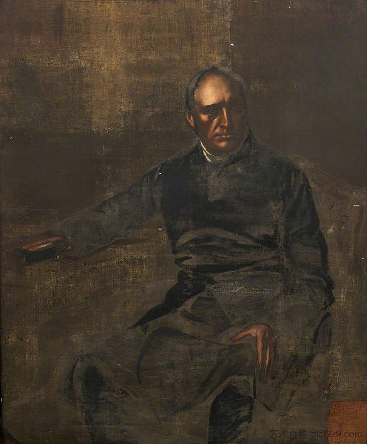 Connop Thirlwall，圣大卫主教 Connop Thirlwall, Bishop of St David's (c.1865)，弗兰克·霍尔