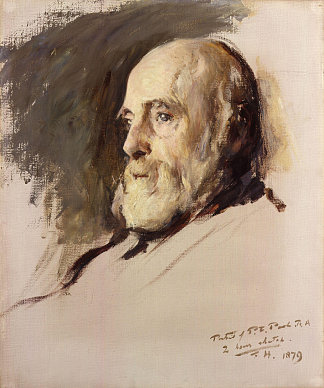 Paul Falconer Poole，英国风俗画家 Paul Falconer Poole, British genre painter (1879)，弗兰克·霍尔