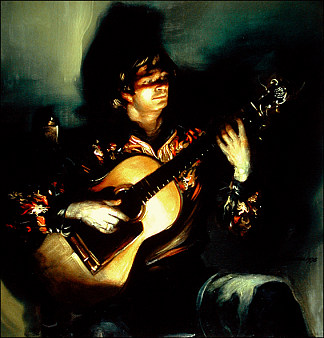 El Leton，弗拉门戈吉他手 El Leton, Flamenco Guitarist (1978)，弗兰克·梅森