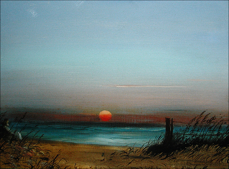 日出，哈特拉斯角 Sunrise, Cape Hatteras (1981)，弗兰克·梅森