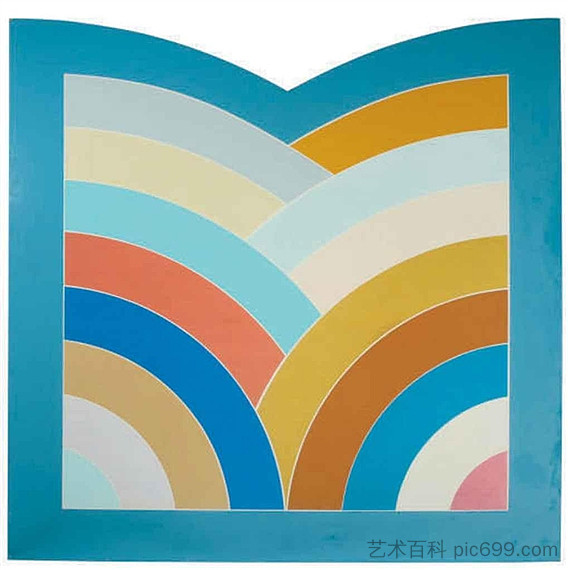 大都会博物馆“M” Metropolitan Museum 'M' (1970)，弗兰克·斯特拉