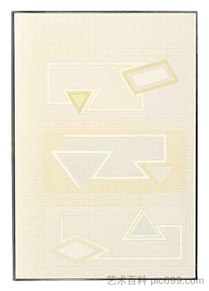 粉彩堆栈 Pastel Stack (1970),弗兰克·斯特拉