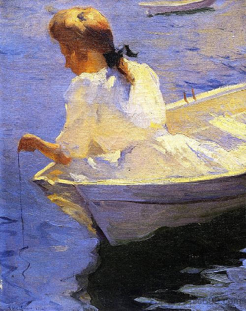 埃莉诺在多莉 Eleanor in the Dory (1904)，弗兰克W·本森