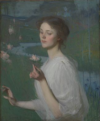 春天 Spring (1895)，弗兰克W·本森