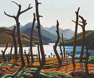 蔓越莓湖 Cranberry Lake (1938)，富兰克林·卡迈克尔