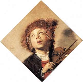 拿着小提琴的男孩 A Boy with a Viol (1625 – 1630)，弗朗斯·哈尔斯