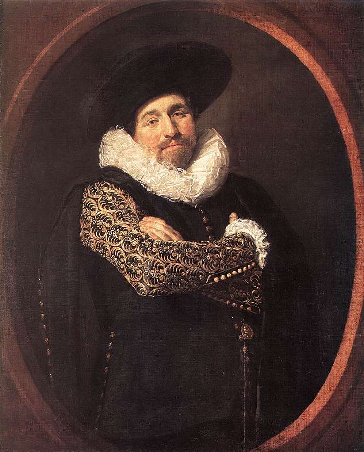 一个男人的肖像 Portrait of a Man (1622)，弗朗斯·哈尔斯