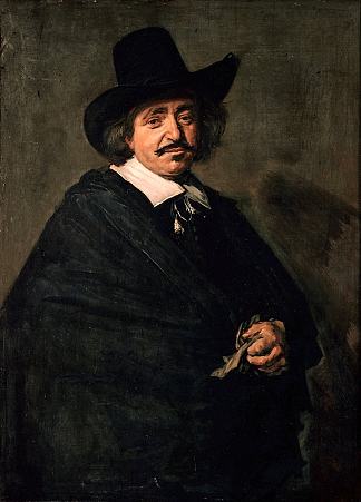 一个男人的肖像 Portrait of a Man (1654)，弗朗斯·哈尔斯