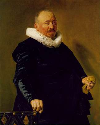一位老人的肖像 Portrait of an elderly man (c.1627 – c.1630)，弗朗斯·哈尔斯