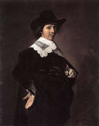 保卢斯·韦尔舒尔的肖像 Portrait of Paulus Verschuur (1643)，弗朗斯·哈尔斯