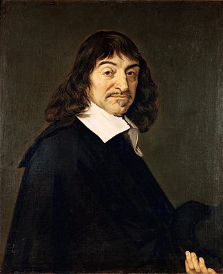 勒内·笛卡尔的肖像 Portrait of Rene Descartes (c.1649)，弗朗斯·哈尔斯