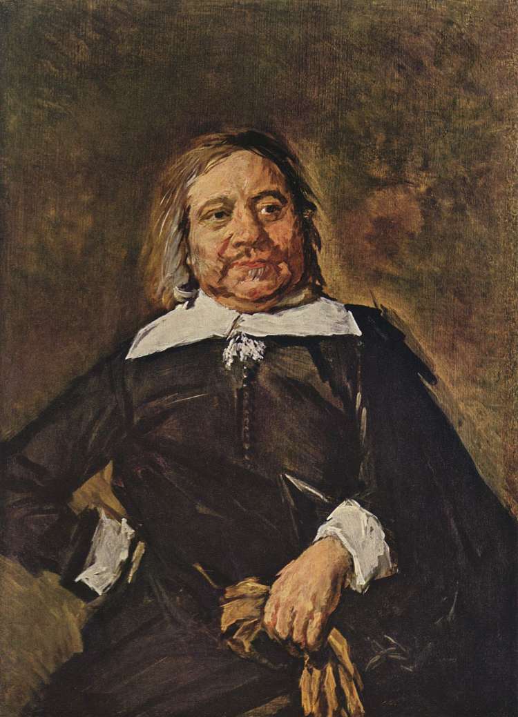 威廉·克罗斯的肖像 Portrait of Willem Croes (c.1660 - c.1666)，弗朗斯·哈尔斯