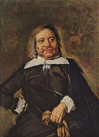 威廉·克罗斯的肖像 Portrait of Willem Croes (c.1660 – c.1666)，弗朗斯·哈尔斯