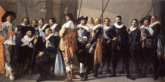 Reinier Reael上尉和Cornelis Michielsz中尉的公司。布劳，被称为“贫瘠公司” The company of Captain Reinier Reael and Lieutenant Cornelis Michielsz. Blaeuw, known as the ‘Meagre Company’ (1633 – 1637)，弗朗斯·哈尔斯