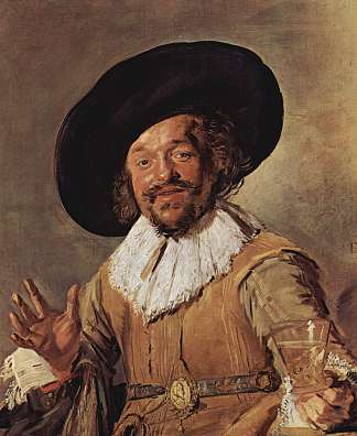 快乐的饮酒者 The Merry Drinker (1628 – 1630)，弗朗斯·哈尔斯