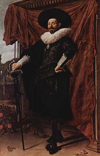 威廉·范·海图伊森 Willem Van Heythuyzen (c.1625)，弗朗斯·哈尔斯