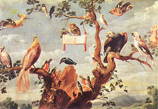 鸟之音乐会 Concert Of Birds (1629 – 1630)，弗朗斯·斯奈德斯