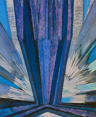 蓝 Blue (c.1914)，弗朗齐歇克·库普卡